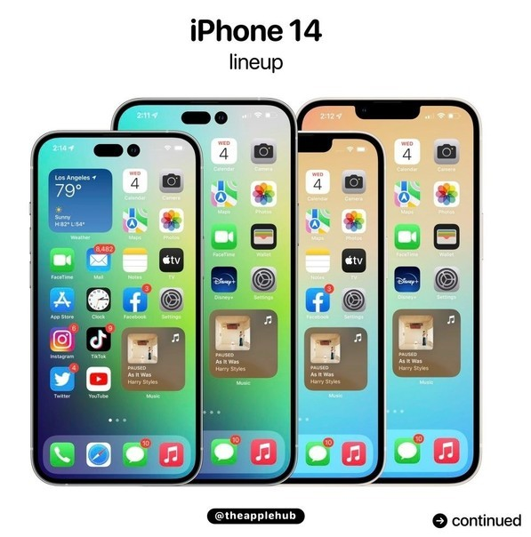 长安苹果14维修分享iPhone 14全家福 