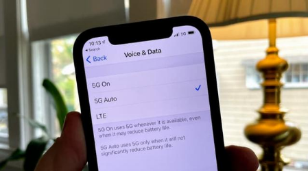长安苹果手机维修分享iPhone 12如何打开或关闭5G网络 